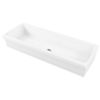 Galassia 2007 - lavabo a canale Ninive 120x45 cm bianco