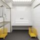 Galassia 2007 - lavabo a canale Ninive 120x45 cm bianco