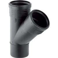Geberit 390.533.14.1 - Embranchement réd. 45° 110 x 75 mm silent-PP