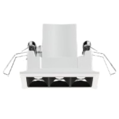 iGuzzini Q472.47 - Proyector empotrable LASER BLADE XS 6W 3000K, blanco/negro
