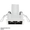 iGuzzini MK46.01 - faretto da incasso LASER BLADE 2W 3000K bianco