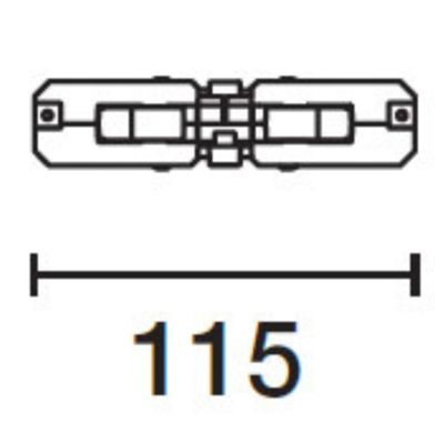 iGuzzini MXX2.01 - empalme cableado para carril de TENSIÓN DE RED