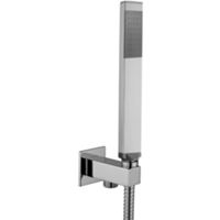 Paffoni ZDUP095 – Ensemble de douche carré Dupelx