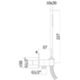 Paffoni ZDUP094 – set doccia Dupelx tondo