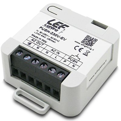 LEF Lighting PUSH-230V-EV - varialuce strip led a taglio di fase PUSH