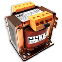 LEF Lighting TS006C24 - Transformateur de sécurité monophasé 12/24V 63 VA