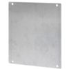 Gewiss GW46401 - Plaque arrière en acier 25x30 Série 46