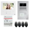 ABB WLK401B - Kit interphone vidéo Wi-Fi 4.3 pour maison individuelle