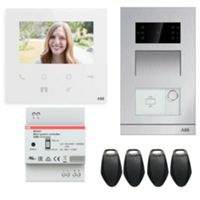 ABB WLK401B - Kit de videoportero Wi-Fi 4.3 para viviendas unifamiliares