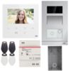 Kit interphone vidéo Wi-Fi 4.3 ABB WLK411B pour maison individuelle