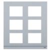 Cadre en aluminium ABB WLF306A - 3x2M BIENVENUE M