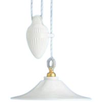 Lampadario soffitto saliscendi Godet Ø280