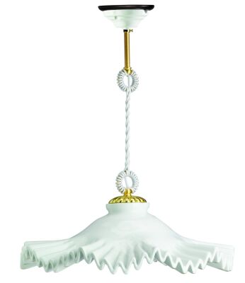 Antique gold drops ceiling suspension chandelier Ø400