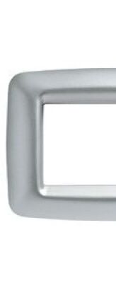 Gewiss GW32756 Playbus - 6-module soft chrome plate
