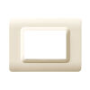 Series 44 - Technopolymer 44 plate in 3-place sand RAL1013 plastic