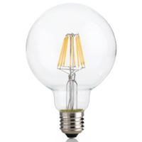 Ideal Lux 271606 - Bombilla globo D095 E27 8W 3000K