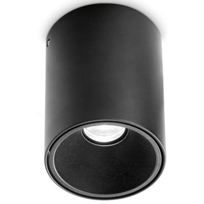 Ideal Lux 205984 – spot de plafond NITRO PL ROUND D09 15W 3000K noir