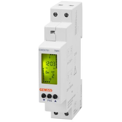 Gewiss GWD6781 - Changement d'heure hebdomadaire 1M 90AM