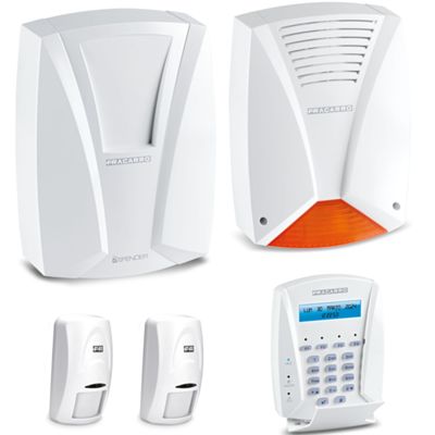 Fracarro 910431 - Kit d'alarme antivol filaire K.HOME EVO 24 lignes