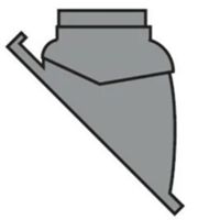 Vaillant 303980 - Teja inclinada negra