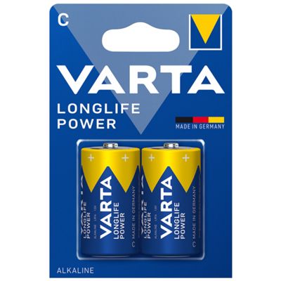 Varta 04114101412 - Pila alcalina LR14 de 1,5 V - blíster de 2