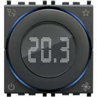 Vimar 02974 - termostato rotella connesso IoT 2M grigio