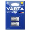Varta 06205301402 - batteria litio CR123A 3V - blister 2 pezzi