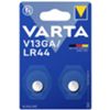 Varta 04276101402 - batteria alcalina V13GA/LR44 1.5V - blister 2 pezzi