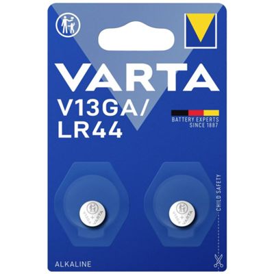 Varta 04276101402 - Pila alcalina V13GA/LR44 de 1,5 V - blíster de 2