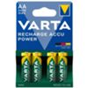 Varta 56756101404 - batteria ricaricabile stilo AA 1.2V - blister 4 pezzi