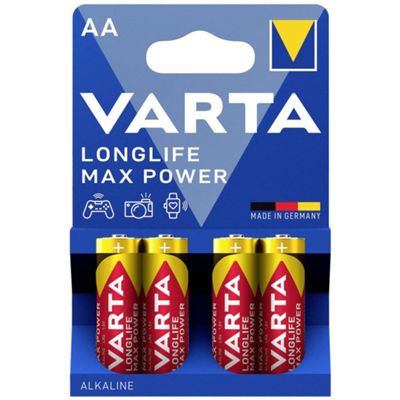 Varta 04706101404 - Pila alcalina AA de 1,5 V - blíster de 4