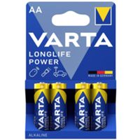 Varta 04906121414 - Pila alcalina AA de 1,5 V - blíster de 4
