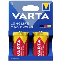 Varta 04720101422 - LR20 1.5V alkaline flashlight battery - blister pack of 2