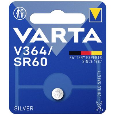 Varta 00364101401 - Batería de óxido de plata V364 de 1,55 V