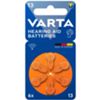 Varta 04606945416 - batteria per apparecchi acustici 13 1.45V - blister 6 pezzi