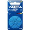 Varta 04600945416 - batteria per apparecchi acustici 675 1.45V - blister 6 pezzi