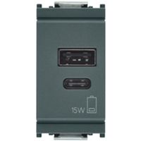 Cargador USB A+C Vimar 16292.AC.15