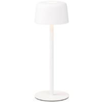 Ailati Lights LD1190B3 - Lámpara de mesa blanca 1+1