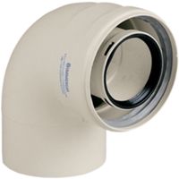 Immergas 3.012093 - Codo coaxial 90° diam. 60/100