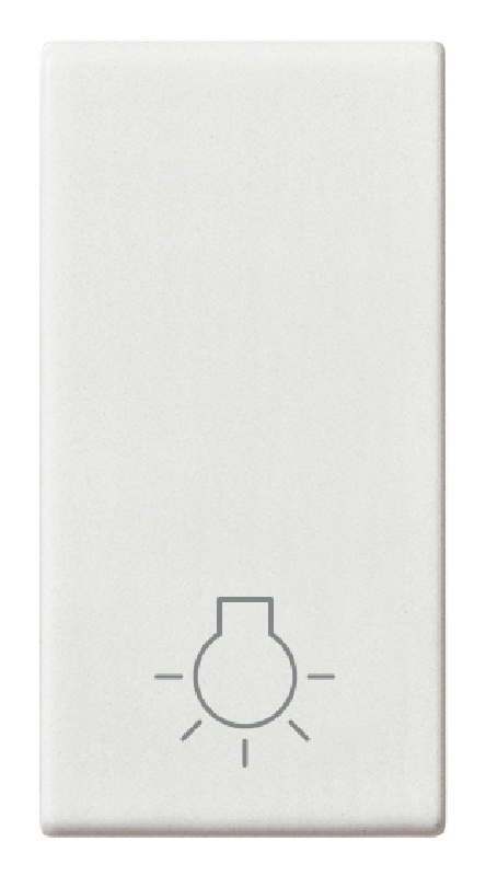 Plana White - key cover with light symbol