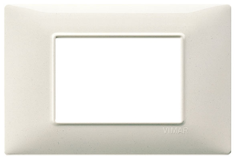 Vimar 14653.06 - Plate 3M techn. granite white