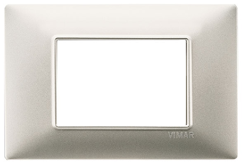 Vimar 14653.21 - Plate 3M techn. matt nickel