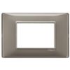 Plana - 3-place reflex ash technopolymer plate
