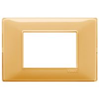 Plana - amber reflex 3-place technopolymer plate