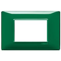 Plana - emerald reflex 3-place technopolymer plate