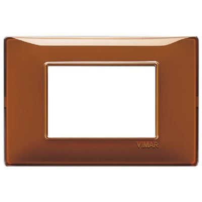 Plana - placa de tecnopolímero de 3 plazas reflejo tabaco