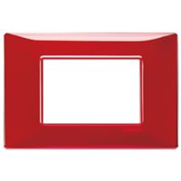 Plana - ruby ​​reflex 3-place technopolymer plate