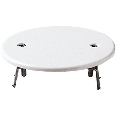 Vimar 02645 - Couvercle pour boîte ronde 65 mm blanc