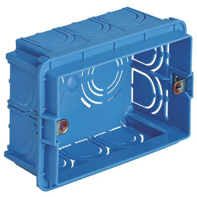 Vimar V71303 - Caja de empotrar rectangular de 3 plazas V71