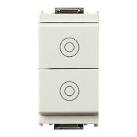 Idea Blanc - double bouton